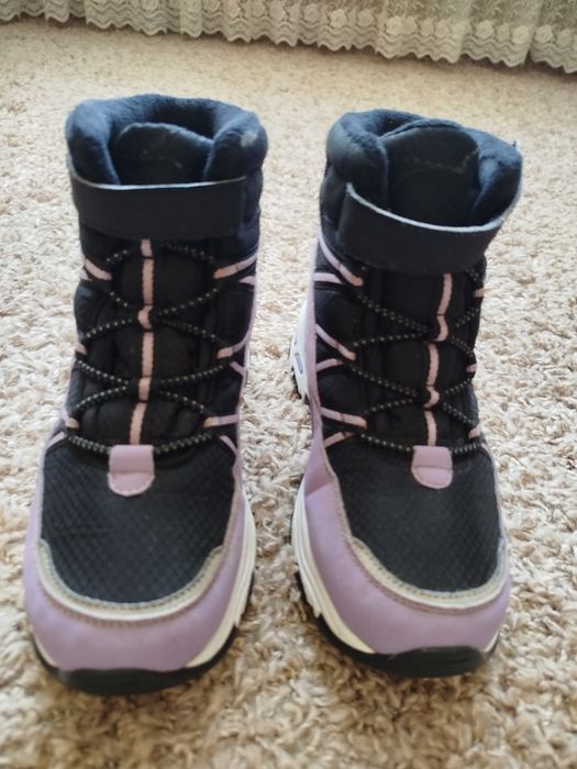 Зимові чобітки ботинки Skechers для дівчинки р.33.5, 21 см