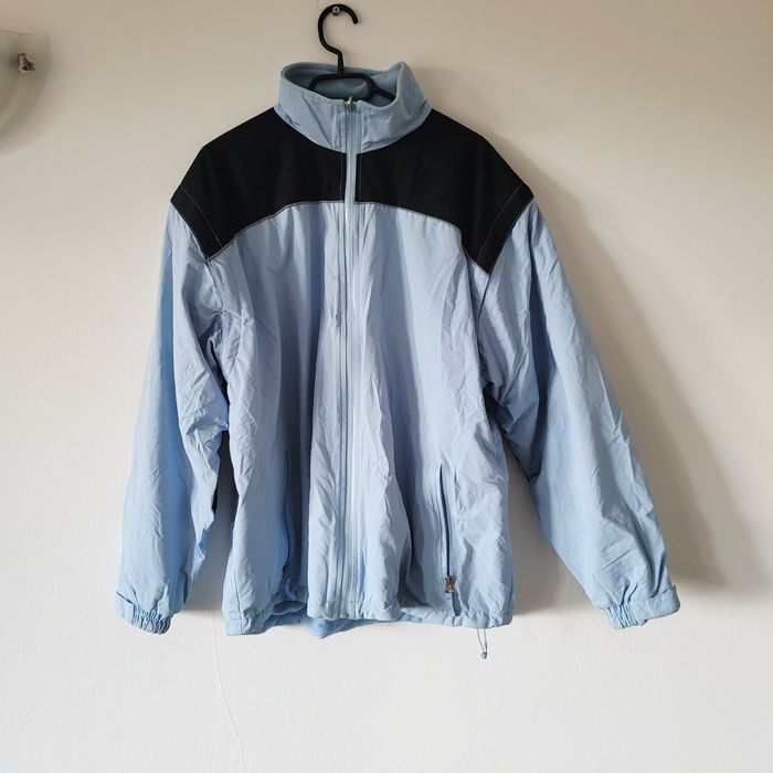 DWUSTRONNA vintage kurtka sportowa – dwa looki w jednym! | XL