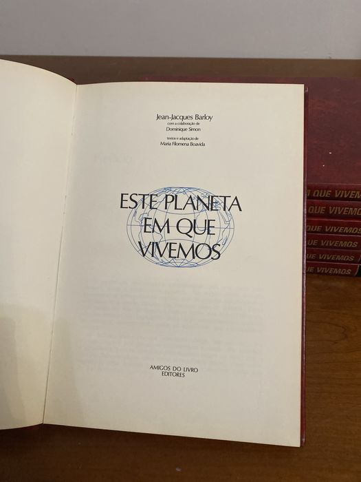 Coleçao de Livros Este Planeta em que Vivemos