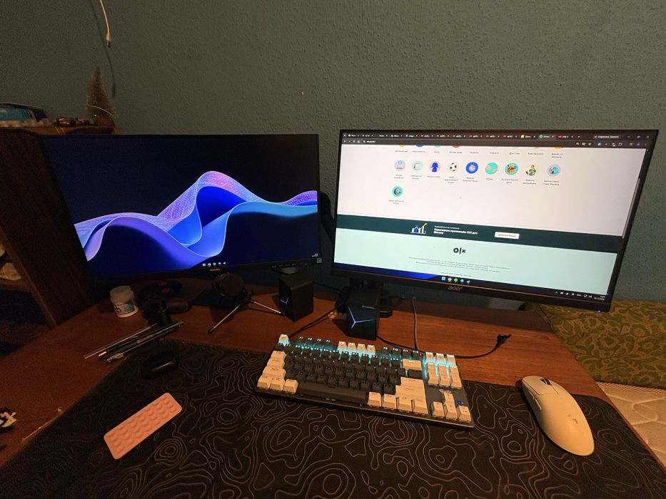 Игровой ПК Rayzen 5 5600 RTX 5060 8 gb 1 TB ssd  OZ 16 gb