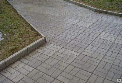 Тротуарная плита 500х500, 1000х500, 750х750, 400х400мм плитка