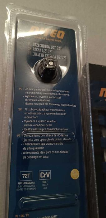 NITEO grzechotka + nasadki 1/2"