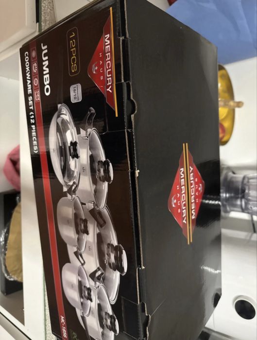 Conjunto de Tachos 12 peças (com tampas)MH