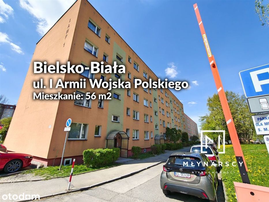 Mieszkanie 3 pokoje 56 m² Osiedle Wojska Polskiego