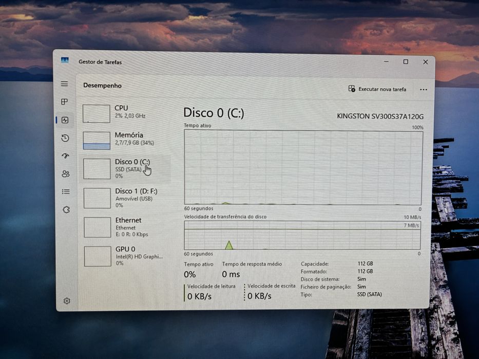 HP Prodesk 600 G3 SFF / i5 / RAM 8GB / SSD 120GB