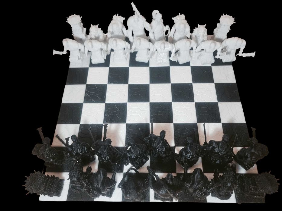 Szachy orków (styl World of Warcraft) personalizowane