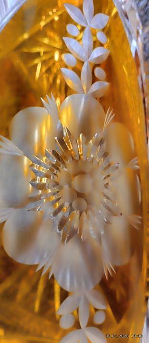 Wazon kryształowy Huta Julia