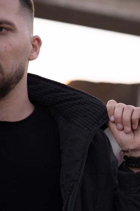 ЧОРНА Тактична військова чоловіча зимова куртка Call Dragon Level 7