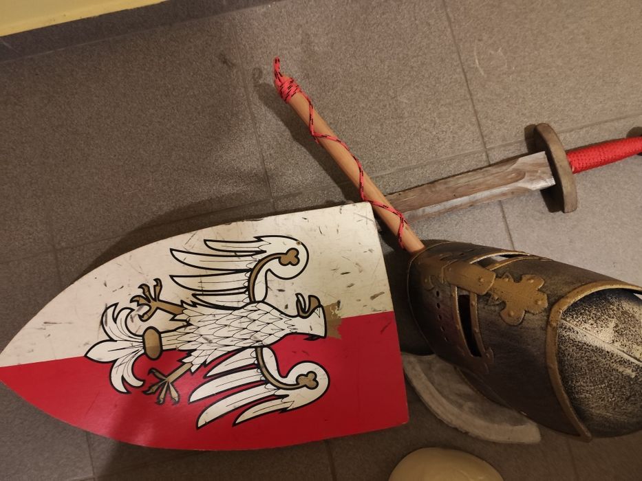 Zestaw rycerski komplet