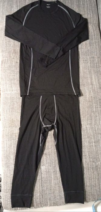 Термобілизна комплект (кофта+штани 3,4") ISA bodywear Merino wool.  L