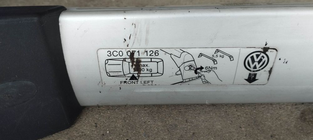 Relingi dachowe Passat B6