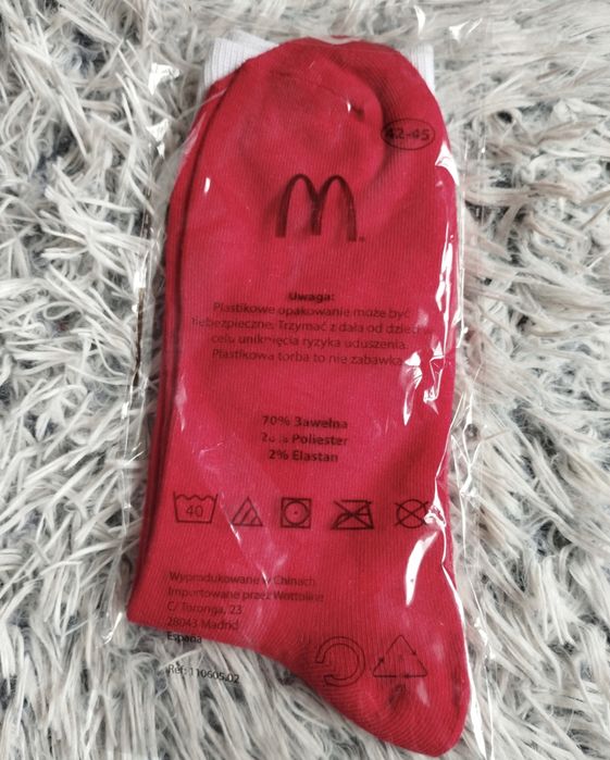 Sprzedam skarpetki macdonalds nowe oryginalne