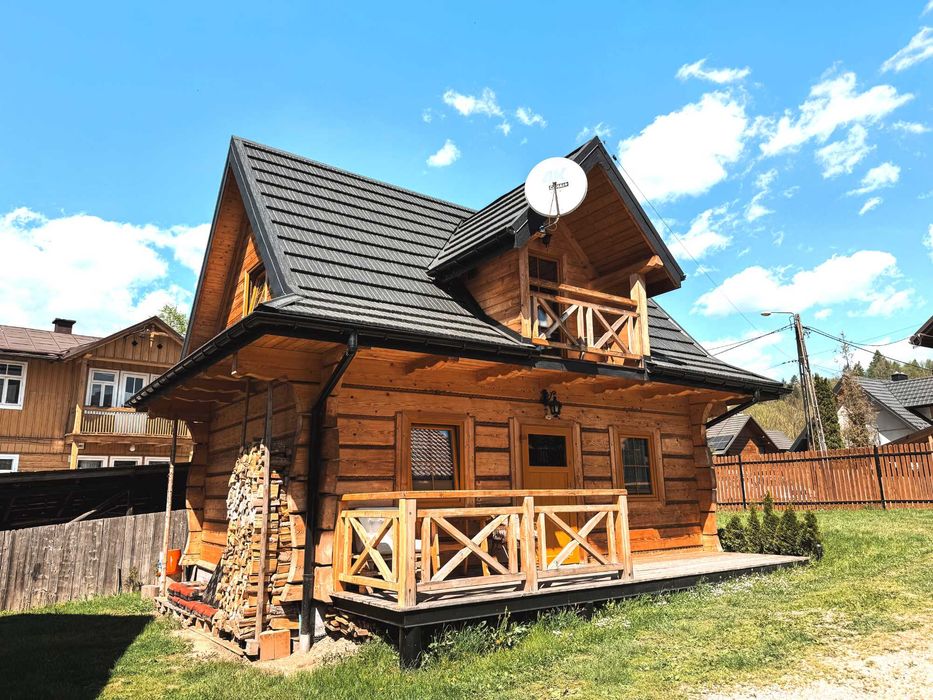 Drewniany Domek nad Dunajcem w Szczawnicy