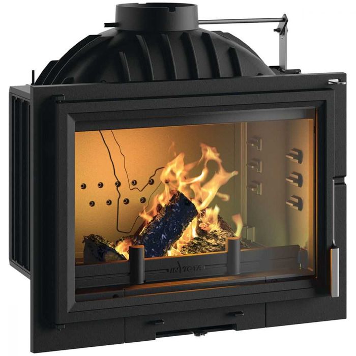 Kominek tanio i solidnie Ecoprojekt Żeliwo doprowadzenie powietrza