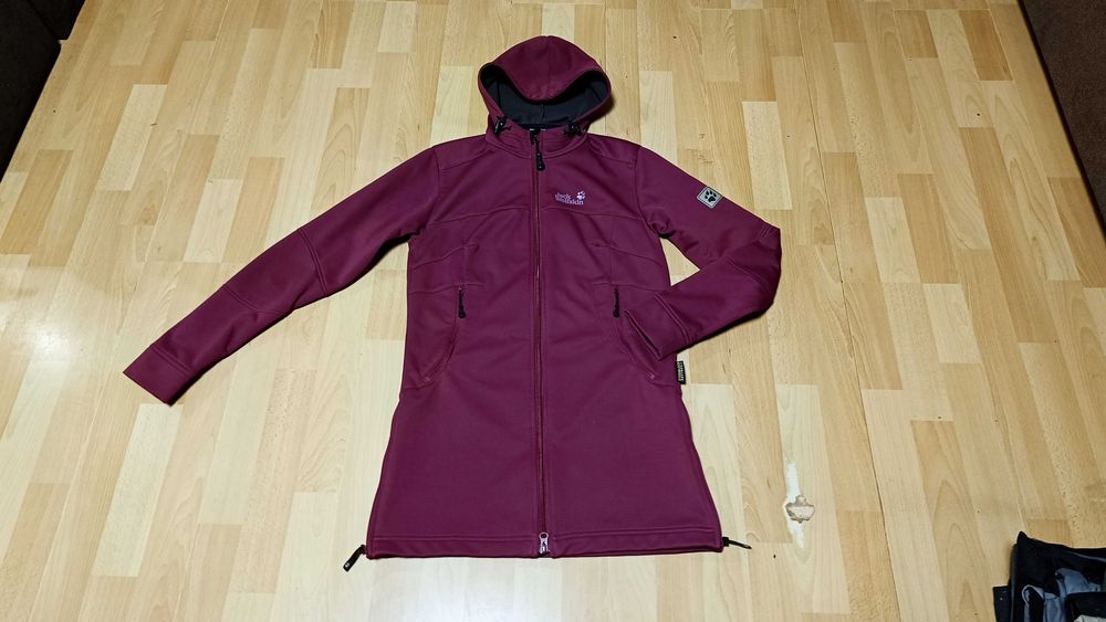Kurtka turystyczna softshell JACK WOLFSKIN STORMLOCK SOFTSHELL r.S stan idealny