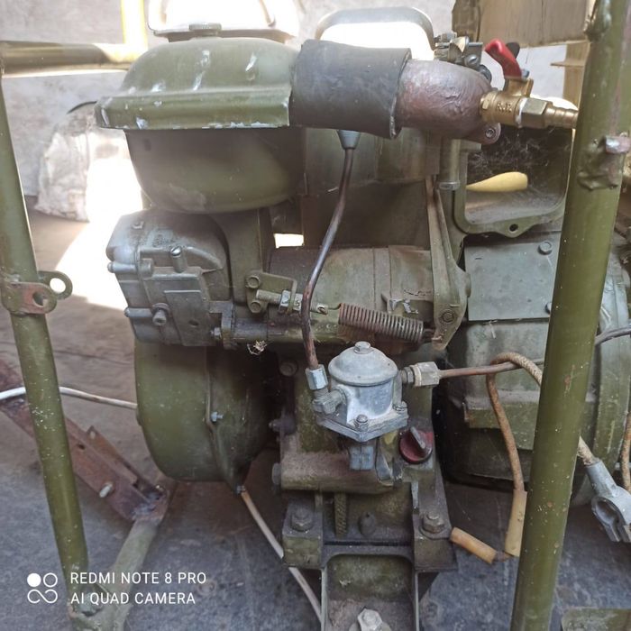 Армейский генератор АБ-2-О/230-М2 (2 кВт, 230В) двигатель УД-15 СССР