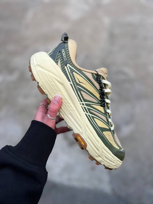 ФАВОРИТ! HOKA Mafate Speed 2 Cream/Pepper 41 42 43 44 45 хока мафат спед бежеві коричневі
