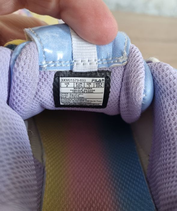 Трендові дитячі кросівки Fila (ориг)