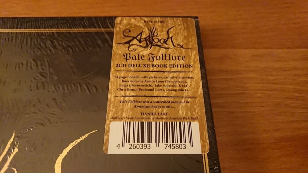 Agalloch Pale Folklore 2CD Deluxe Edition *NOWA* Hardcover 2023 Folia