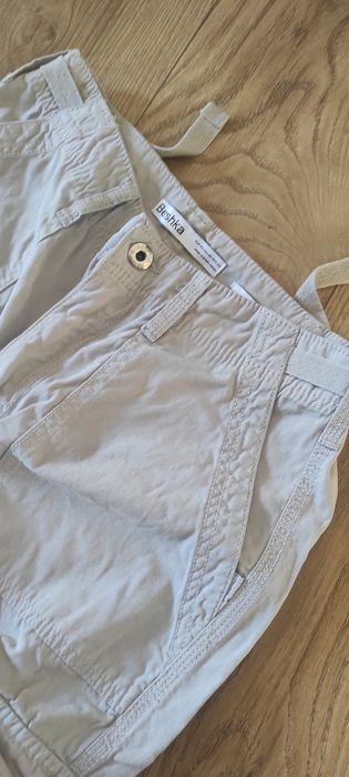 Modne bojówki Cargo Bershka roz 40 / 8 szare jak nowe