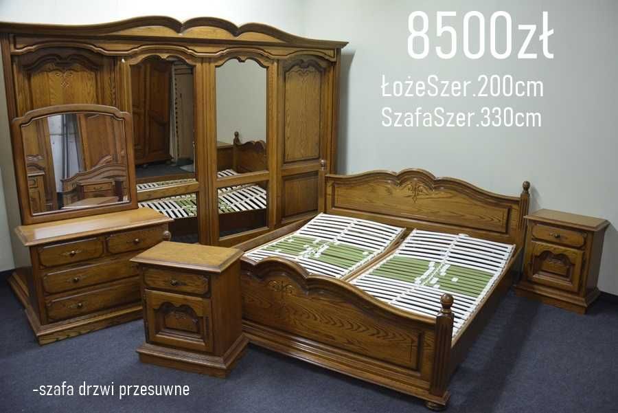 Meble do sypialni / Komplety Stylowe / Komplety Dębowe / Dowiozę