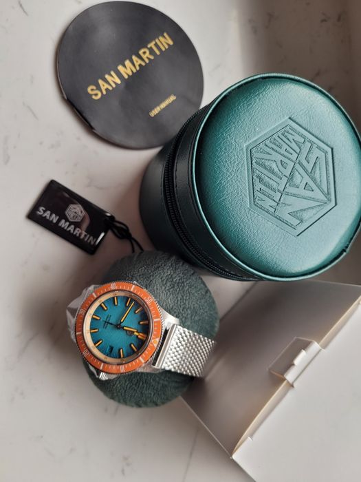 Zegarek San Martin SN-0118 Tropical komplet nowy