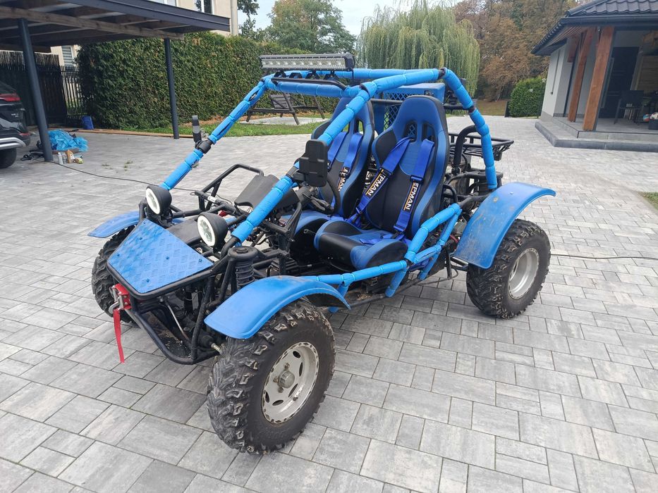Buggy Saiting, 650, wyciągarka, ledy, zarejestrowany