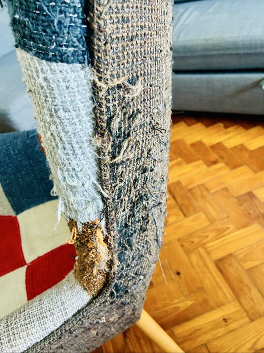 Cadeirão / Poltrona Patchwork Multicolor – Estilo Retro