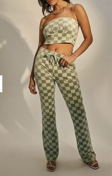 Juicy couture костюм джуси кутюр штаны топ бандо