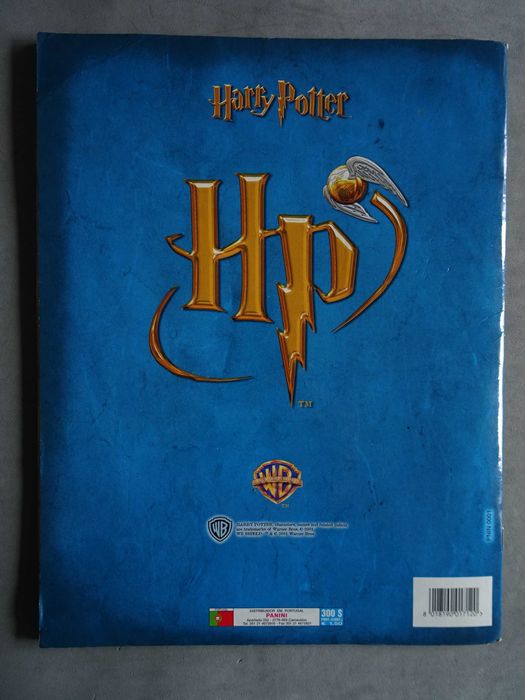 Caderneta de cromos Harry Potter Panini (faltam 5 cromos)