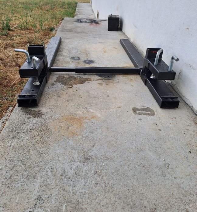 Garfos para pá: Retroescavadeira