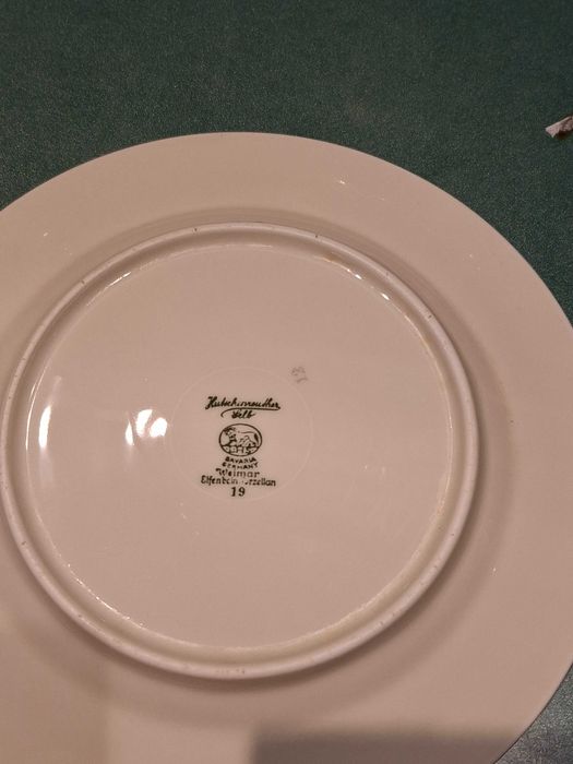 Spodeczki deserowe porcelana Hutschenreunther