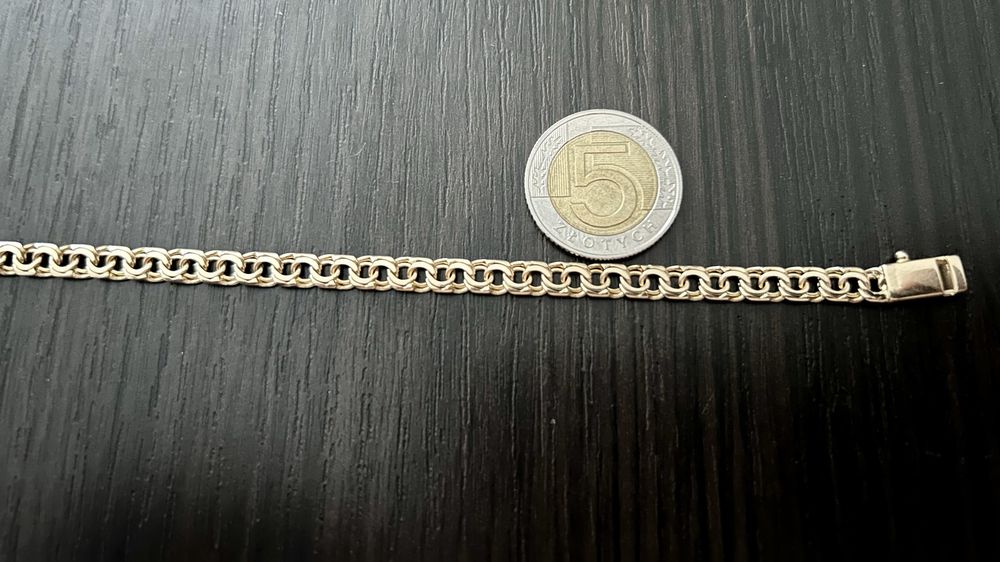 Garibaldi pelny 50 cm zloto 585