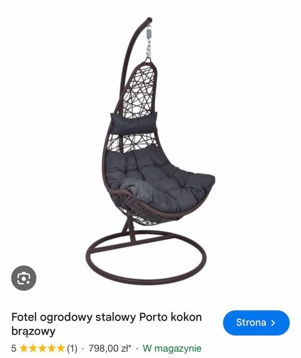 Hustawka ogrodowa. Używana