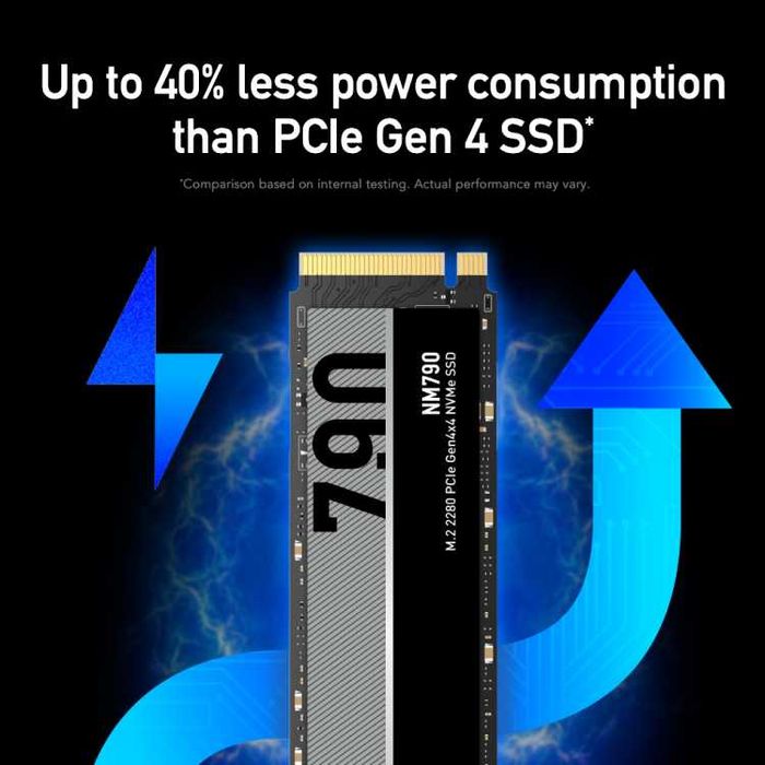 Dysk SSD Lexar NM790 1TB M.2 2280 PCI-E x4 Gen4 NVMe