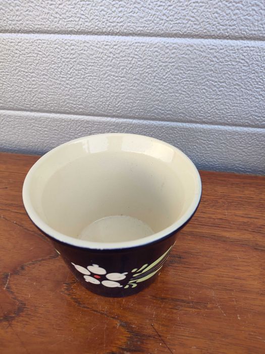 Ceramiczna Osłonka - Ręcznie malowana - Sygnowana - Design C