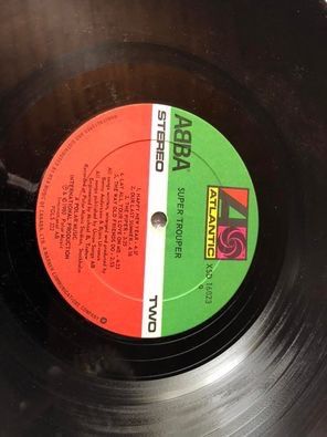 Vinil original Abba super trouper