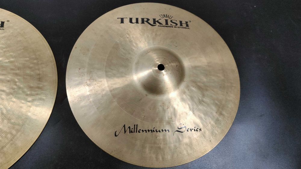 Turkish Millennium Hi hat 13" - talerze do perkusji