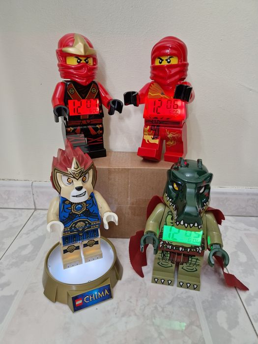 Bonecos da Lego com despertador
