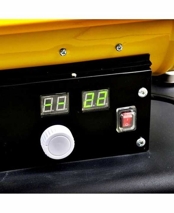 Nagrzewnica olejowa z termostatem spalinowa na kołach 25kw 2500W