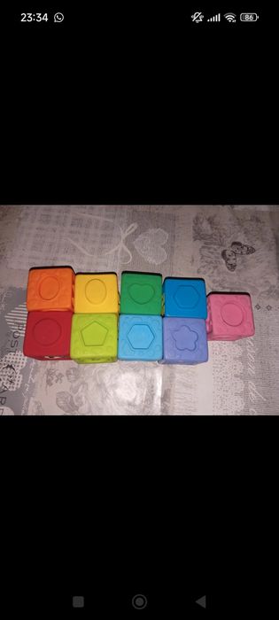 Cubos moles de encaixe