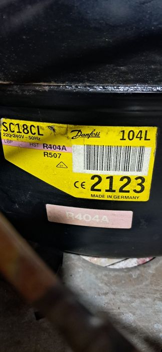 Danfoss SC 18 CL компресор з комплектуючими б/в ,