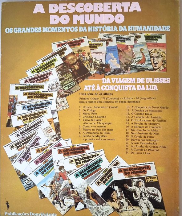 'A Descoberta do Mundo' - Uma História Universal em BD
