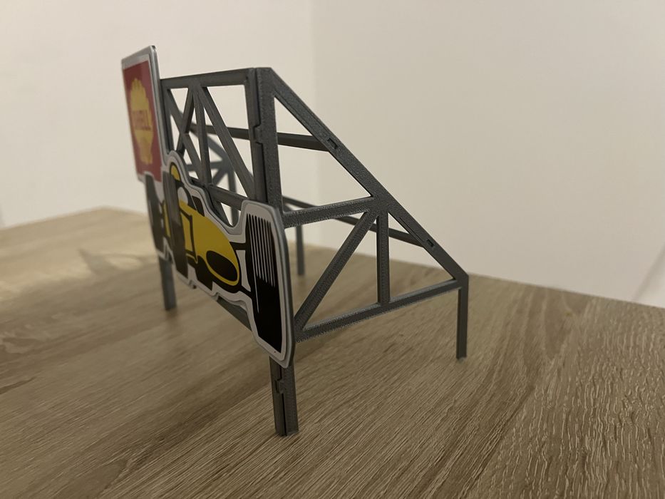 Painel publicitario escala 1/32