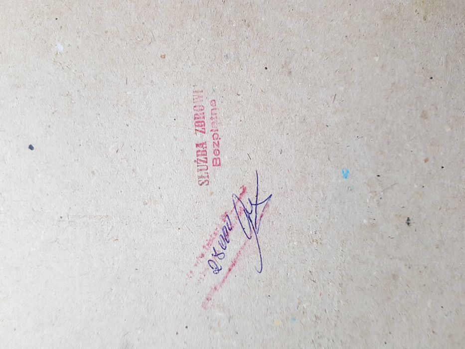 Papirus faraon oryginalny  w ramce z Libii