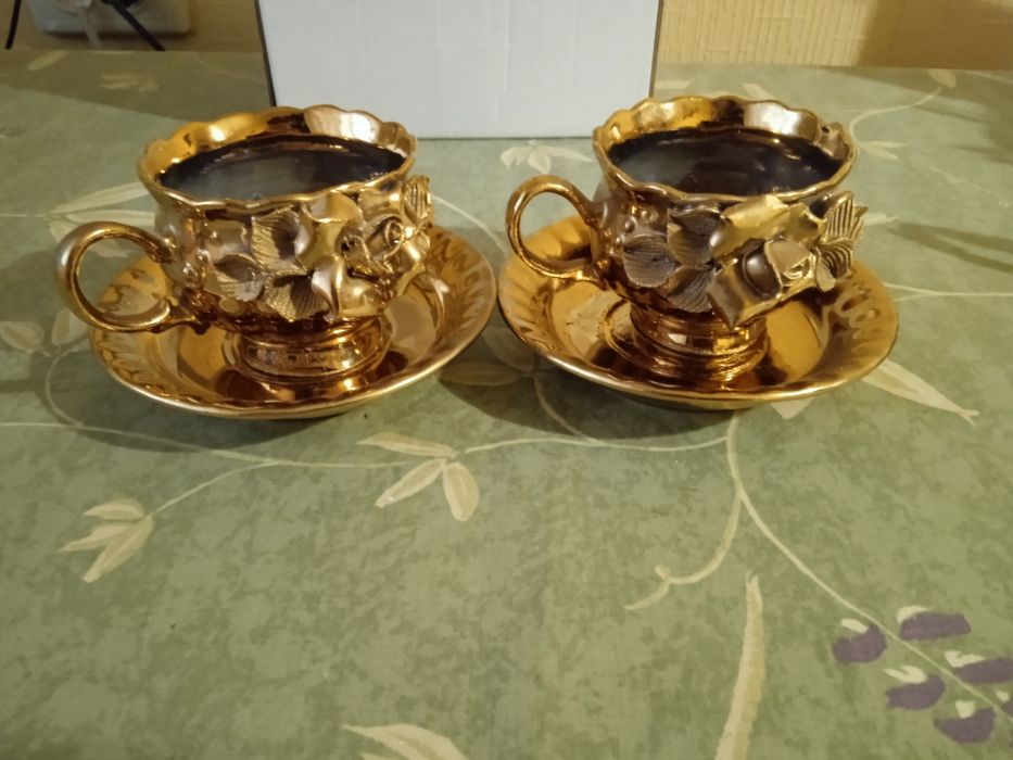 Кофейная чашка с блюдцем   3 фасона