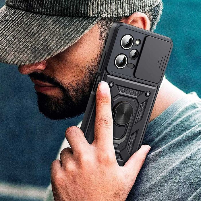 Etui Pancerne do Xiaomi Redmi Note 12 Pro 5G + Szkło hartowane