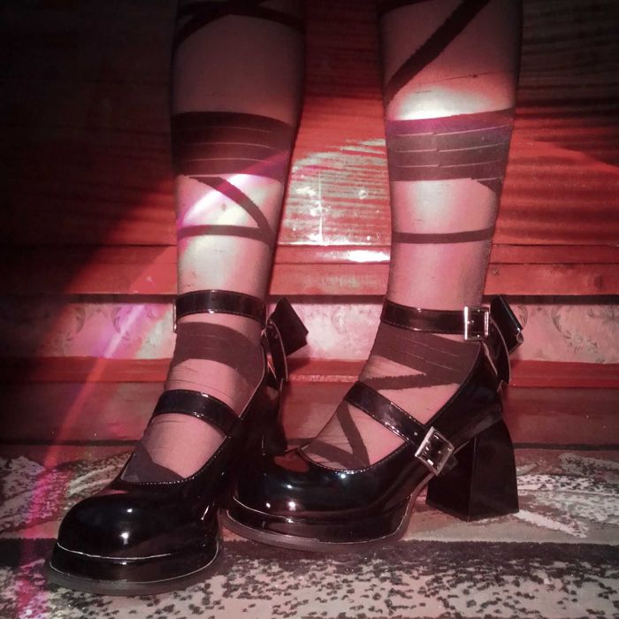 Лакові Туфлі Мері Джейн Лоліта 35 розмір на підборах