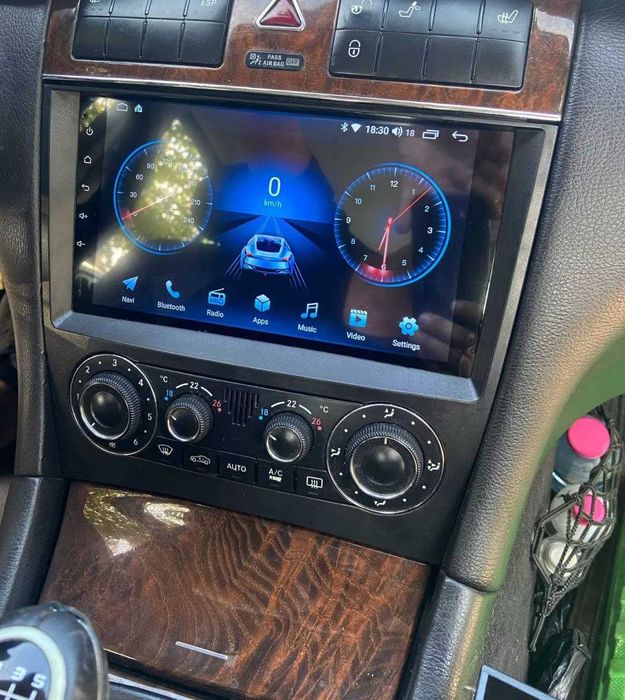 Магнітола Mekede 9"  Mercedes C-class W203 CarPlay GPS WiFi Мерседес