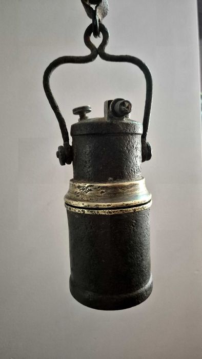 Gasometro a carboneto em latão